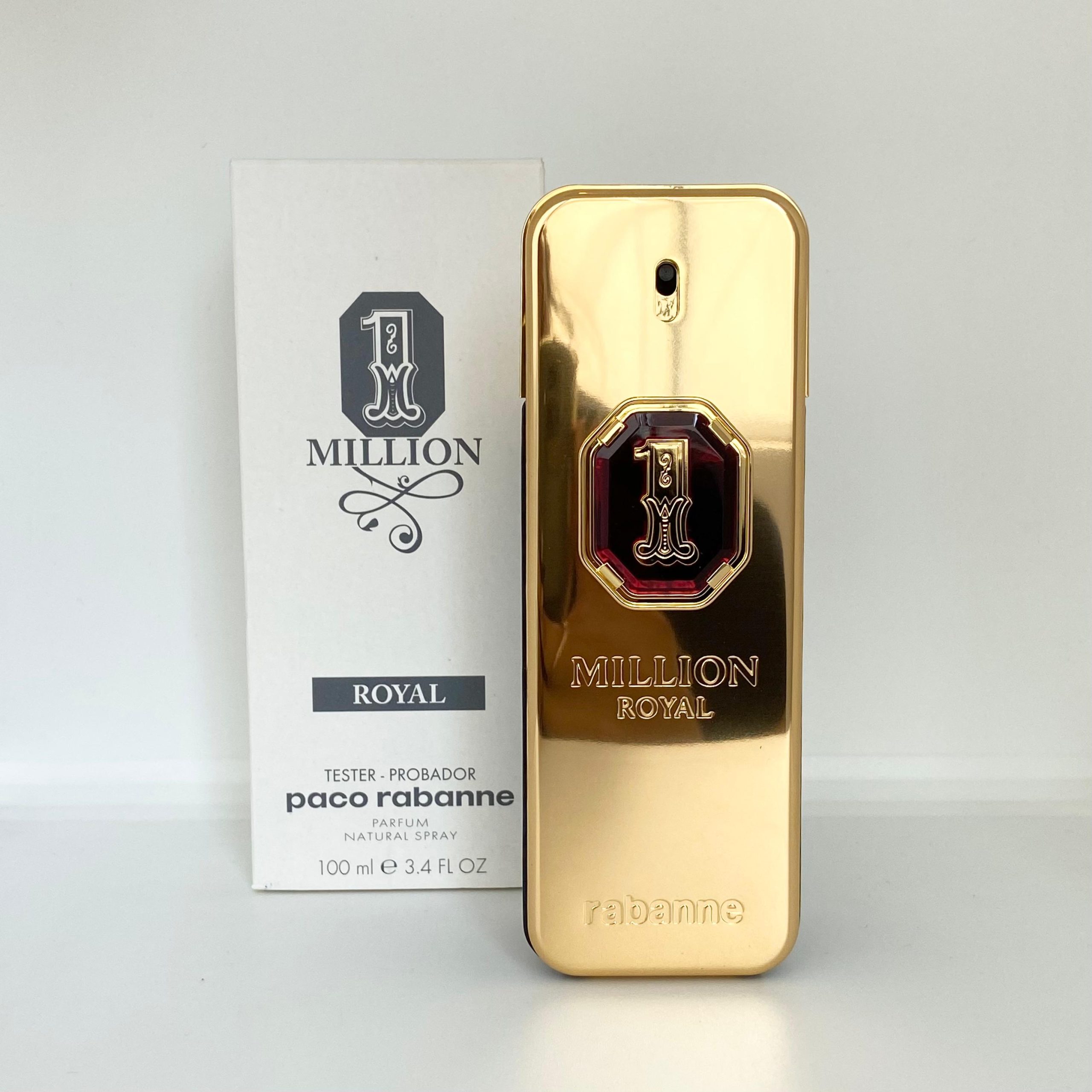TESTER PACO RABANNE 1 MILLION ROYAL PARFUM 100 ML - Punto Tienda