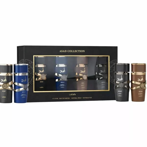KIT LATTAFA MINI ASAD 4 X 25ML