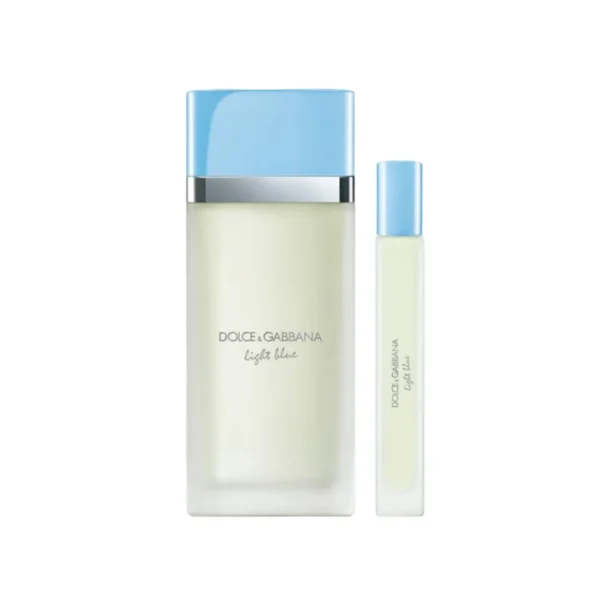 KIT DOLCE GABBANA LIGHT BLUE FEM EDT 100ML + 10ML