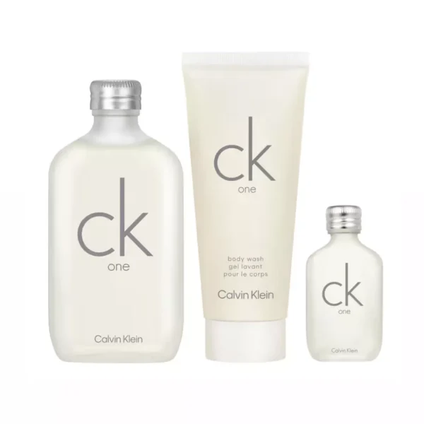 KIT CALVIN KLEIN CK ONE EDT 100ML + GEL + 15ML