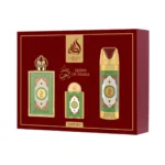 KIT LATTAFA QUEEN OF ARABIA EDP 100ML +MINI 20ML + DEO 200ML