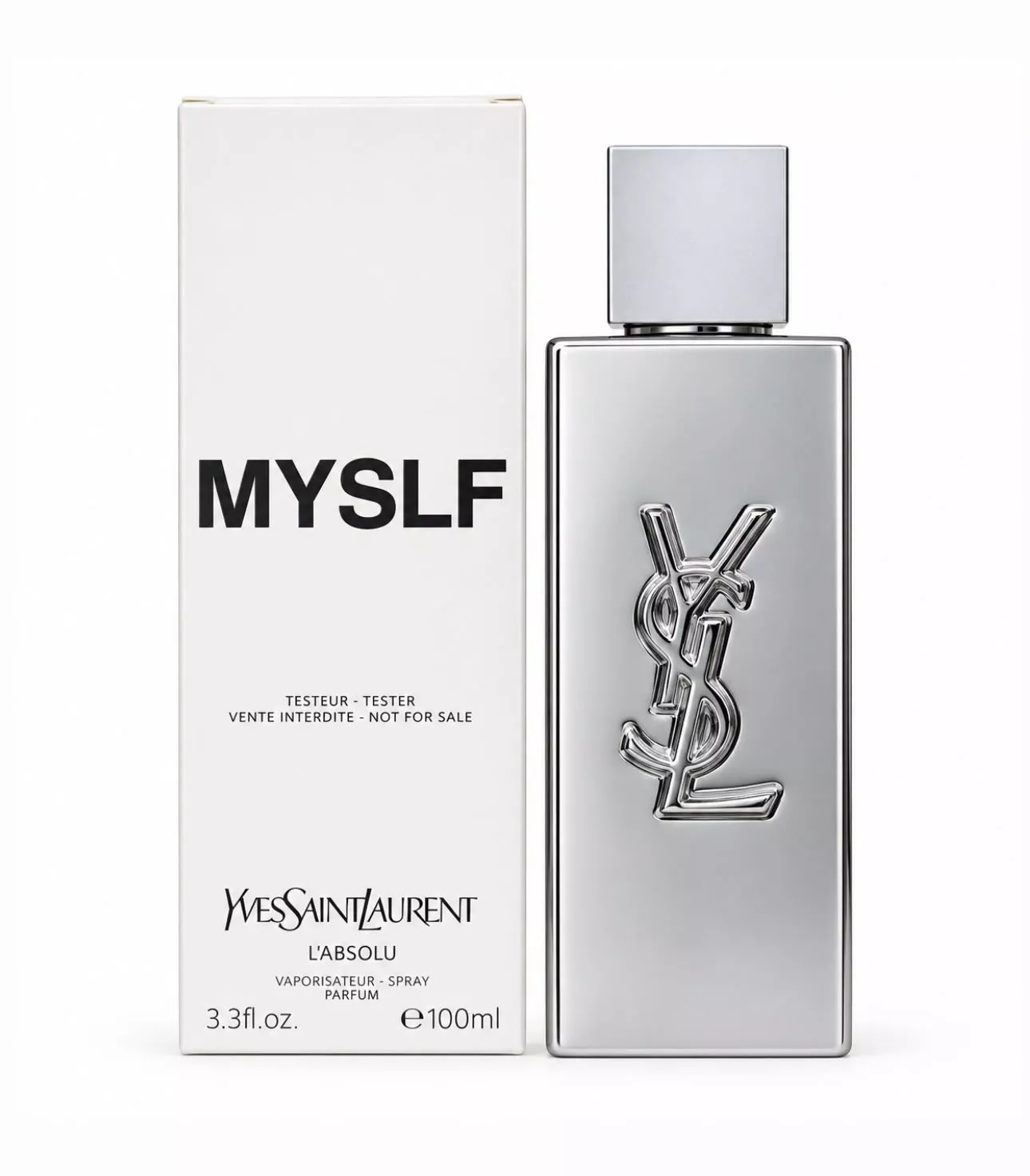TESTER YVES SAINT LAURENT MYSLF L ABSOLU PARFUM 100ML TESTER YVES SAINT LAURENT MYSLF L ABSOLU PARFUM 100ML