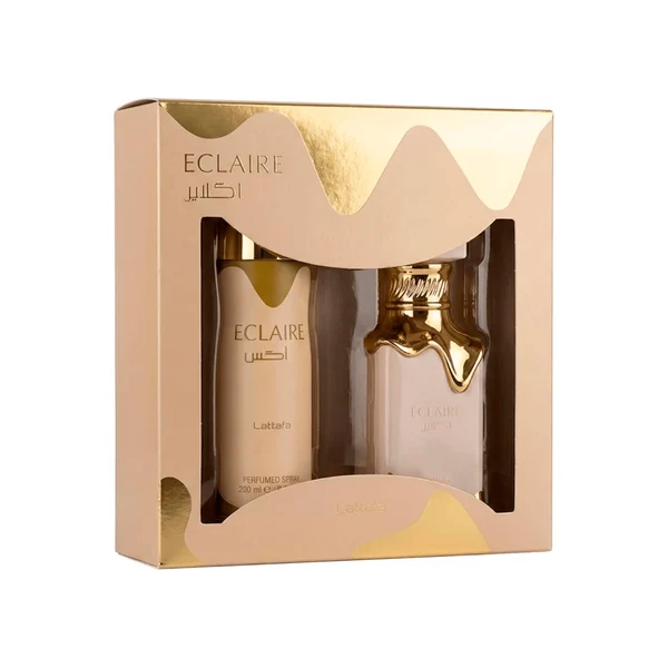KIT LATTAFA ECLAIRE EDP 100ML + DEO