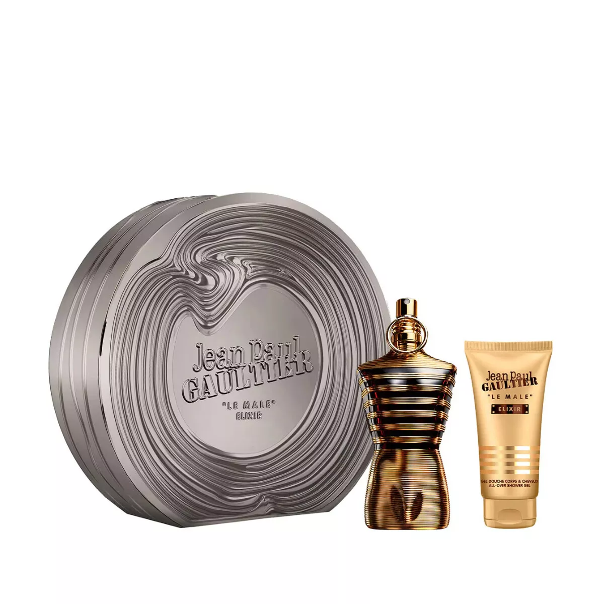 KIT JEAN PAUL GAULTIER LE MALE ELIXIR PARFUM 125ML + GEL 75ML KIT JEAN PAUL GAULTIER LE MALE ELIXIR PARFUM 125ML + GEL 75ML